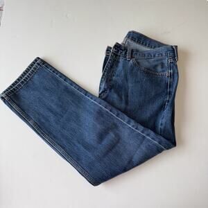 Levi Strauss & Co 505 Mens 36x30 Straight Blue Jeans